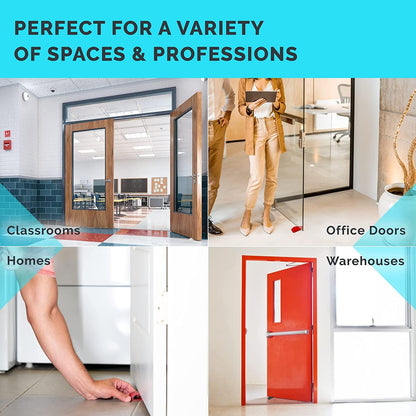 Brehn | 3-Pack: Wundermax Rubber Safety Door Stopper