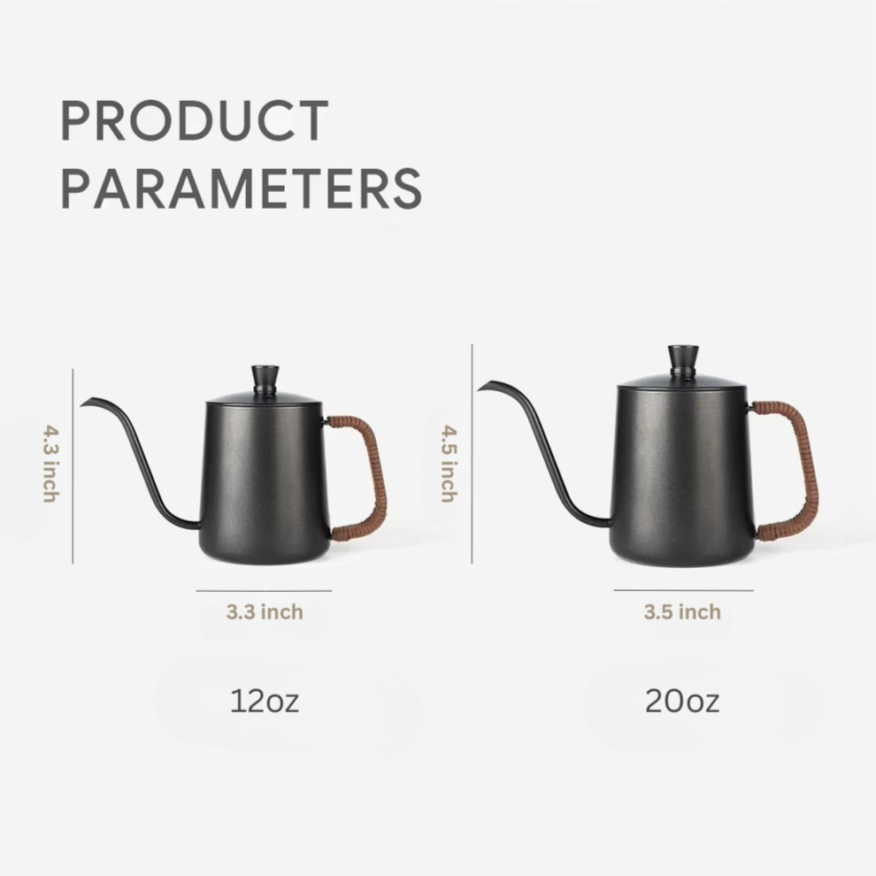 BowLift | Premium Stainless Steel Coffee Drip Kettle for Home Brewing