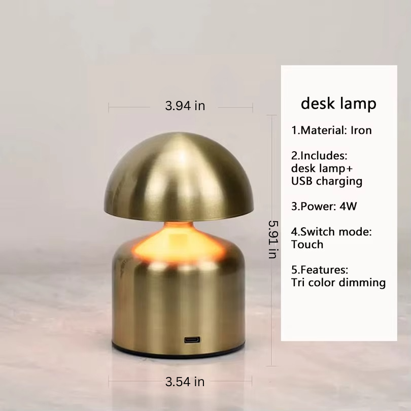 BowLift | Versatile LED Touch Bedside Lamp - 3-Color Dimmable Night Light