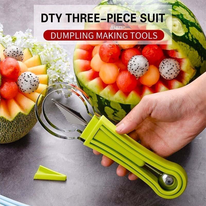 Skanto | 4-in-1 Stainless Steel Fruit Tool Set