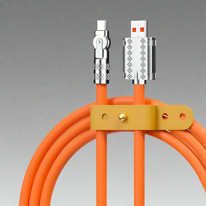 Karnz | 180° Anti-Break Fast Charging Data Cable (120W)