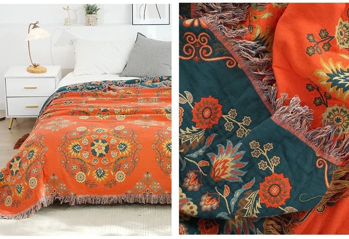 Skanto | Cotton Queen Duvet Cover Sofa Rug
