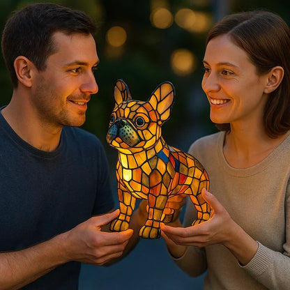 Lumidog Handmade Illuminating Dog Lamp – Ambient Lighting and Gift | Bowlift