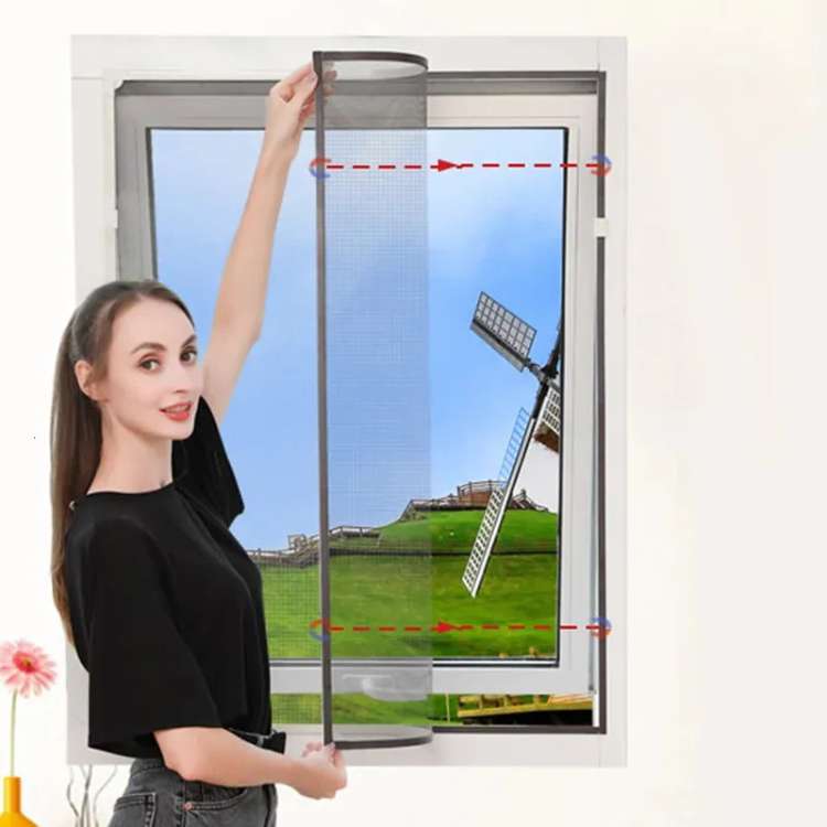 Skanto | Magnetic Mosquito Net for Windows - Invisible Mesh Insect Screen for Home Protection & Pest Prevention