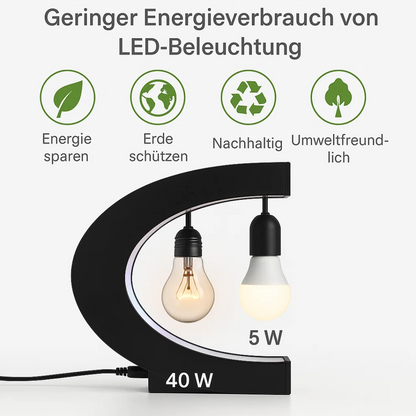 AstroGlobe LED World Globe – Floating Globe Lamp with Magnetic Suspension