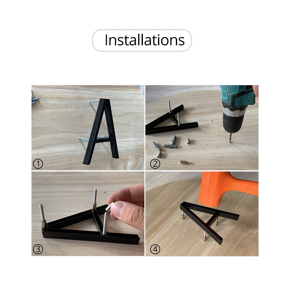 Modern house number
