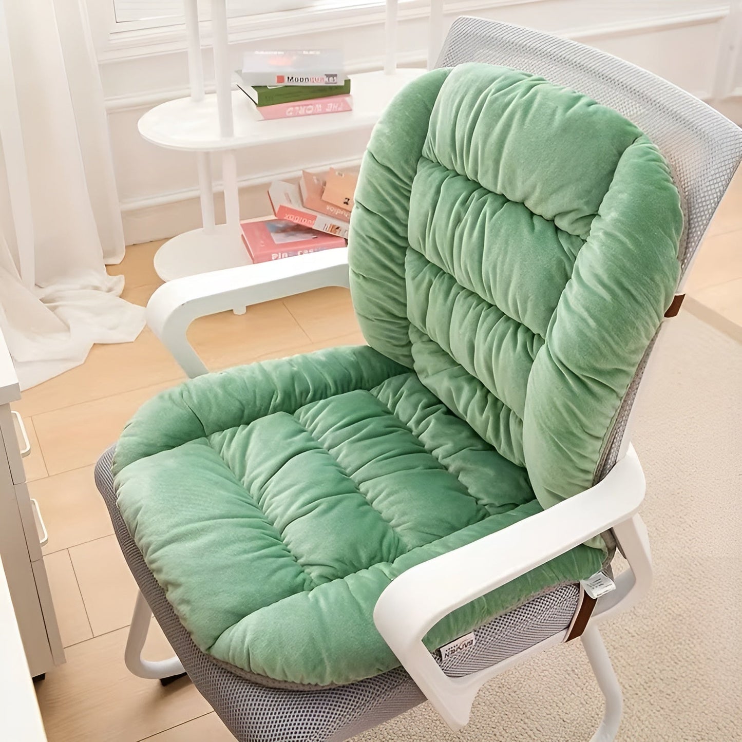 Thick seat cushions for chairs – soft, warm and comfortable | Ideal for living area and office
