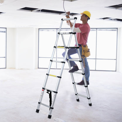 Telescoping ladder Folding ladder A-frame | Bowlift