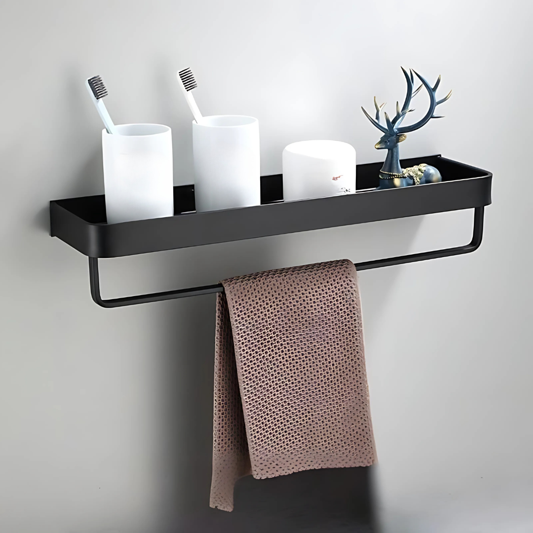 Skanto | Modern Metal Bathroom Wall Shelf