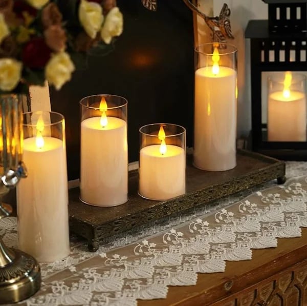 Skanto | Real Unscented LED Electronic Candles