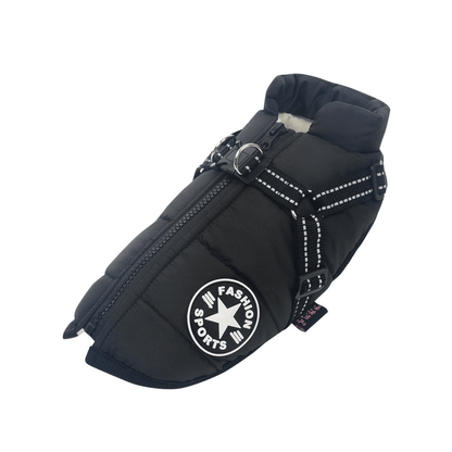 Winter Dog Jacket with Harness | Karnz