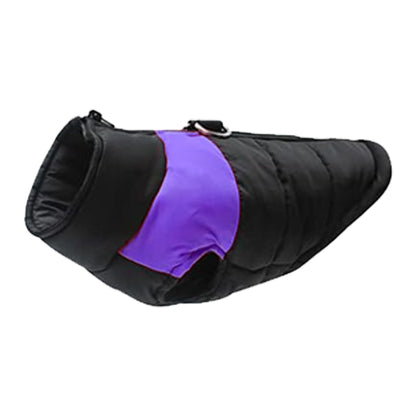 Winter Warm Waterproof Dog Vest with Zipper (Size S-7XL)