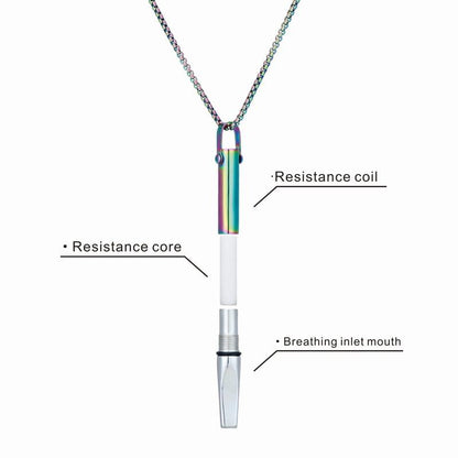 BowLift | Stainless Steel Breathing Trainer Pendant