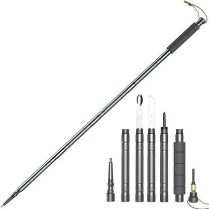 BowLift | Tactical hiking pole with multi-tool function for outdoor & emergencies