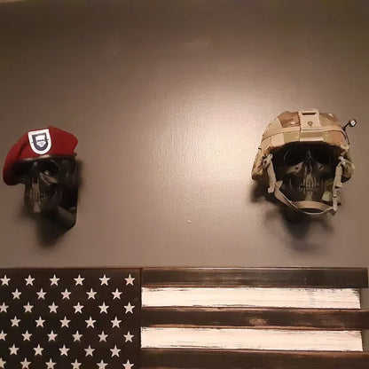 3D Skull Helmet Display Stand | Kalsten