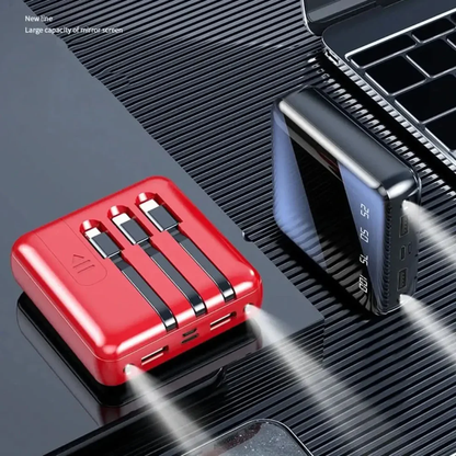 Skanto | Mini Power Bank 4-Wire 20,000mAh