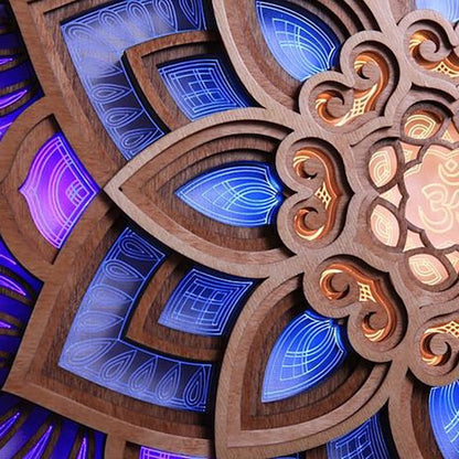 BowLift | Mandala Yoga Room Night Light LED