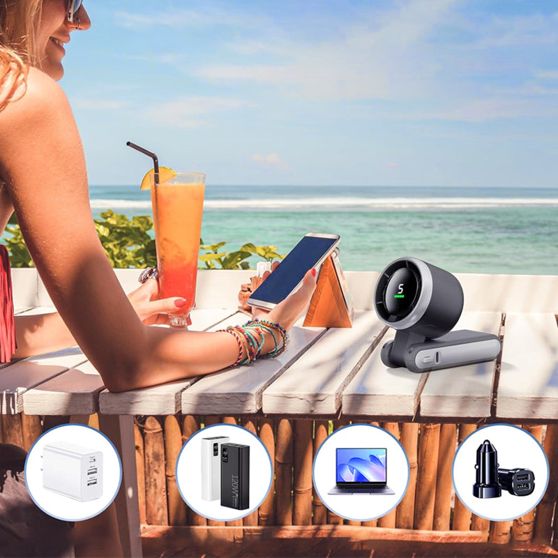 5-Speed Foldable Portable Fan | Karnz