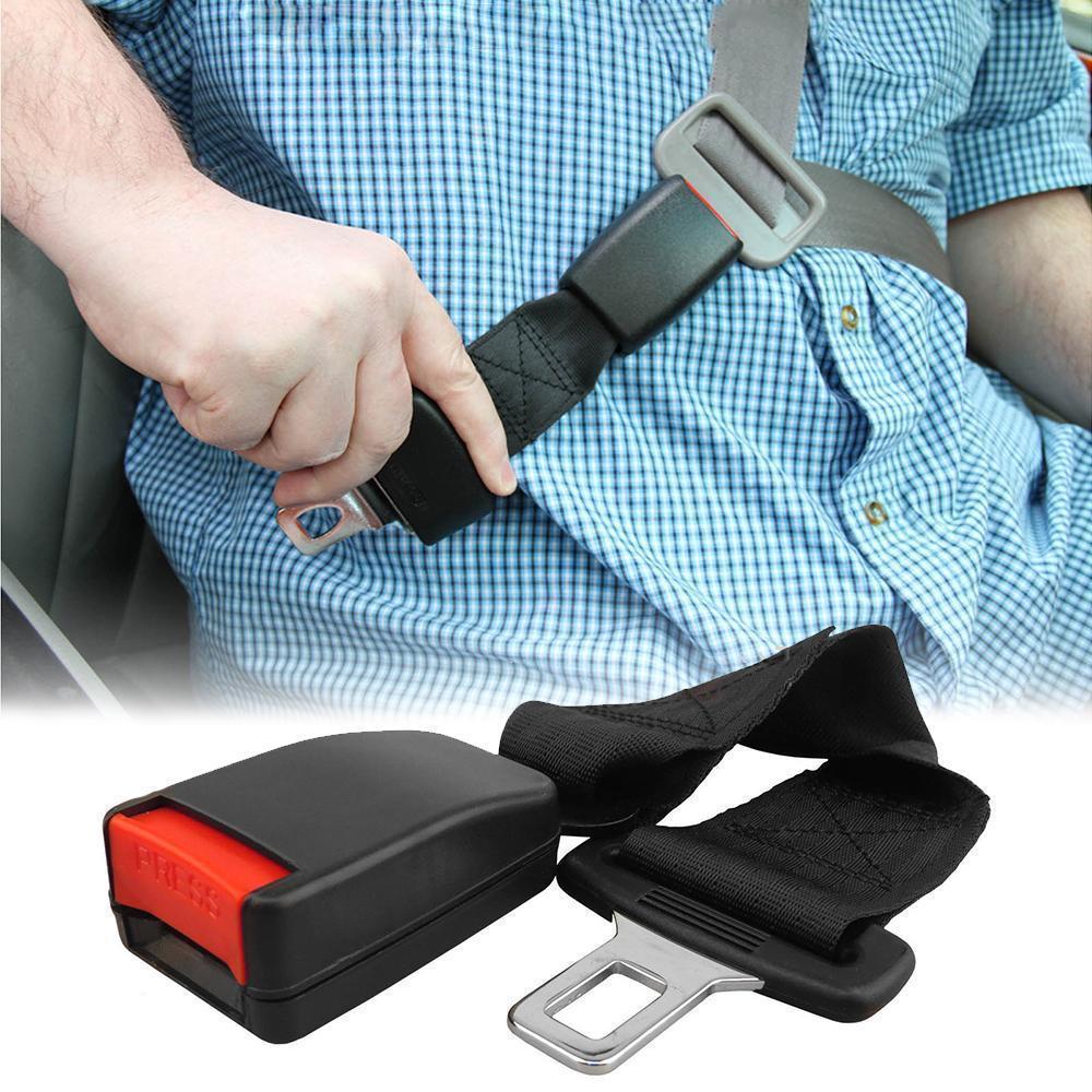 Strong, safe and comfortable seat belt extender