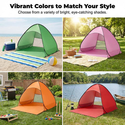 SunSail Breeze Pop-Up Beach Tent 98% UV Protection | Bowlift