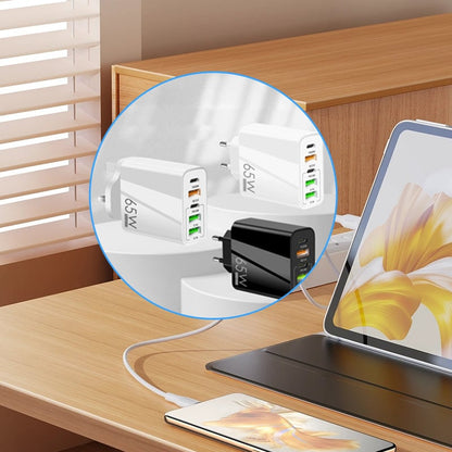 Multi-Port Adapter 65W Fast Charger - US Standard