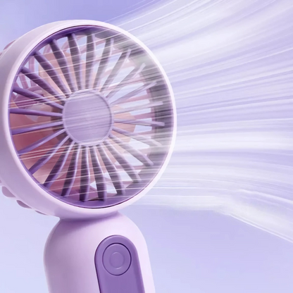 USB rechargeable Mini portable fan with 3 speeds | Karnz
