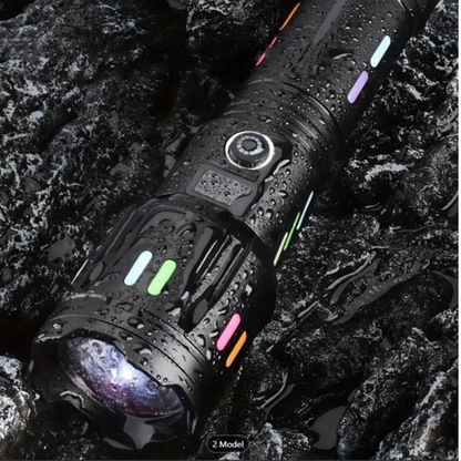 Skanto | Military LED Flashlight – Rechargeable – 9000 Lumens