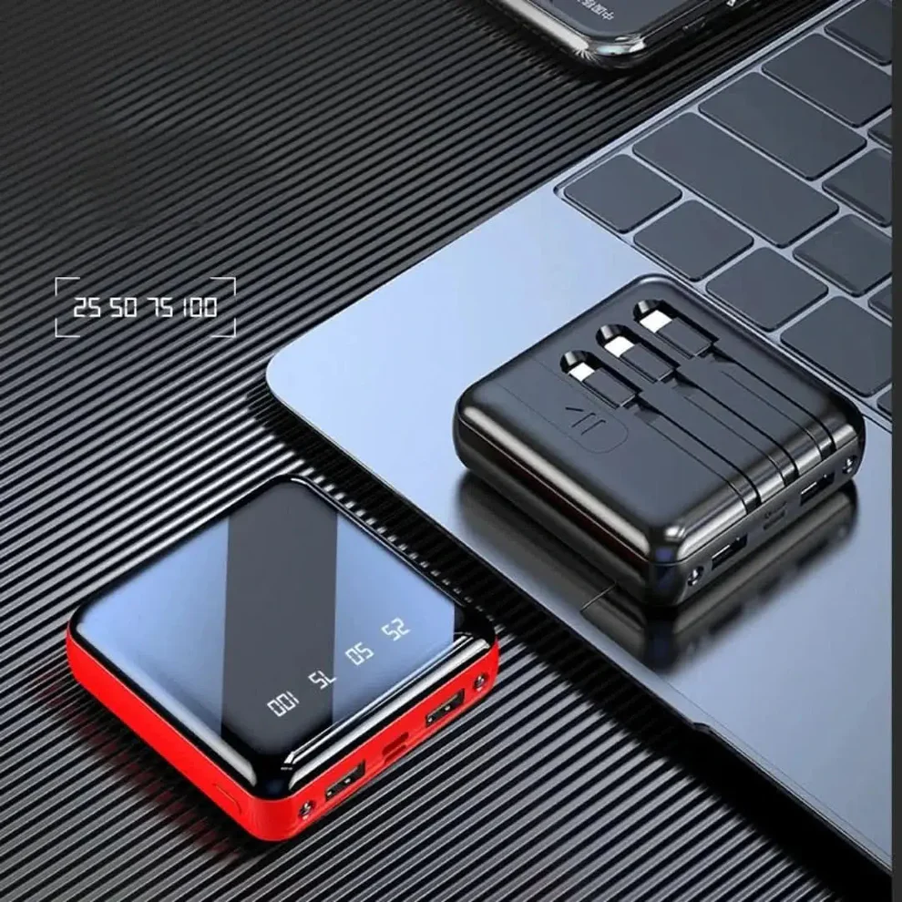 Skanto | Mini Power Bank 4-Wire 20,000mAh