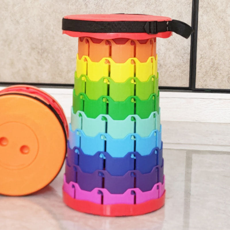 Foldable Retractable Travel Hiking Stool | Bowlift