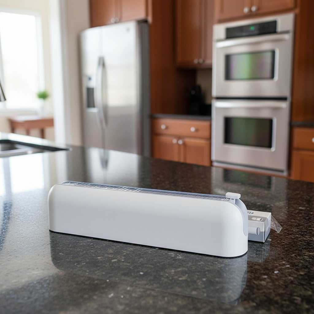 Skanto | Kitchen Film Cutter Storage Dispenser Box