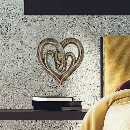 Skanto | Heart Holding Hands Wall Decor - Eternal Love