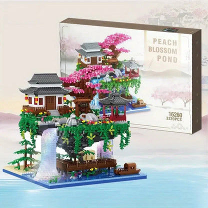 Skanto | Mini Building Set 3320 Pieces with Waterfall Lights