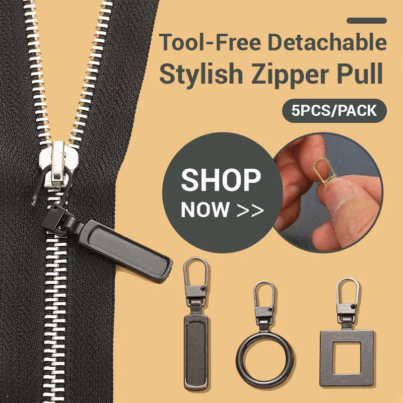 BowLift | Tool-Free Detachable Stylish Zipper Pull