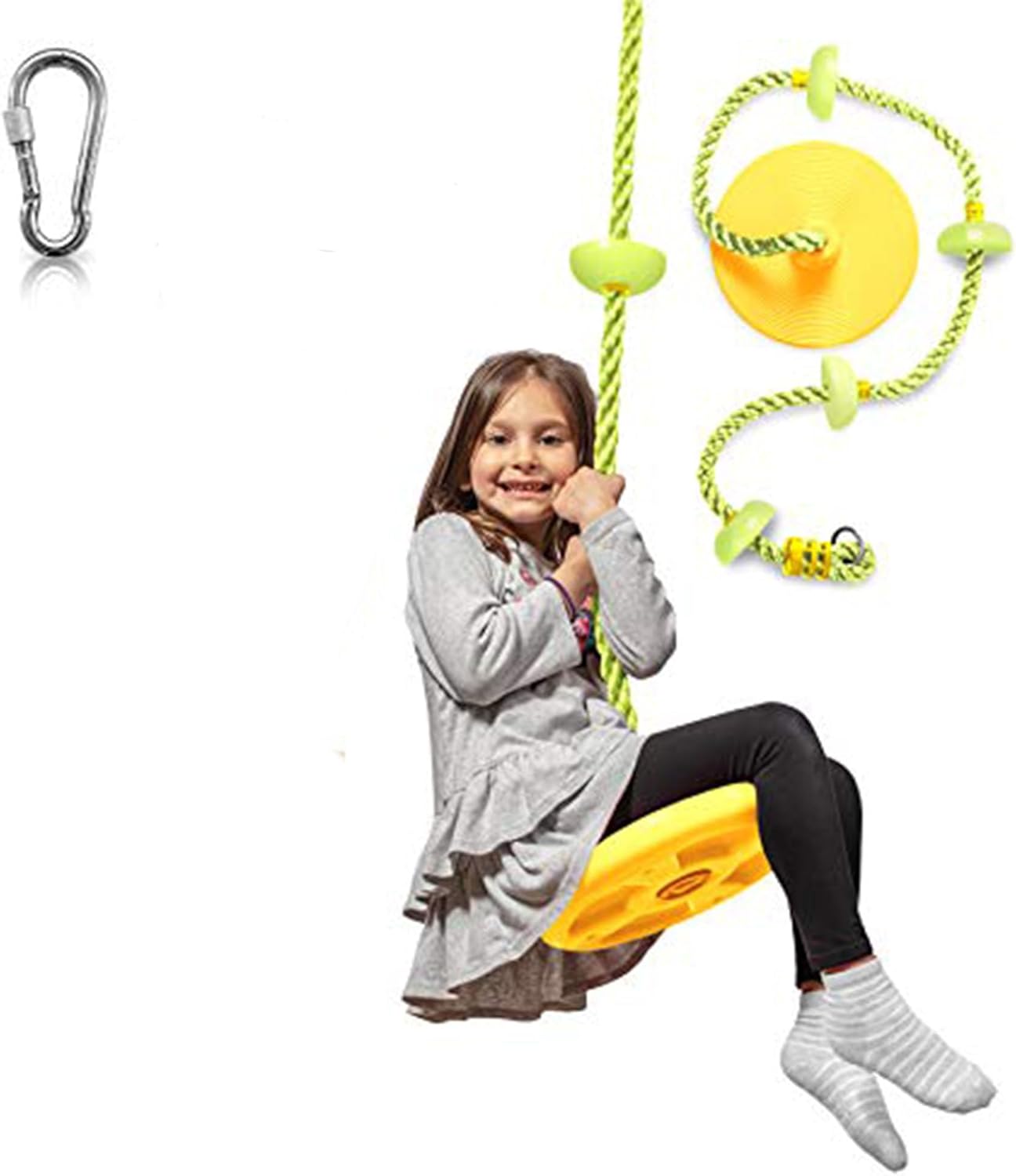 BowLift | Adventurous Tree Swing Set - with Climbing Rope and Platforms for Children