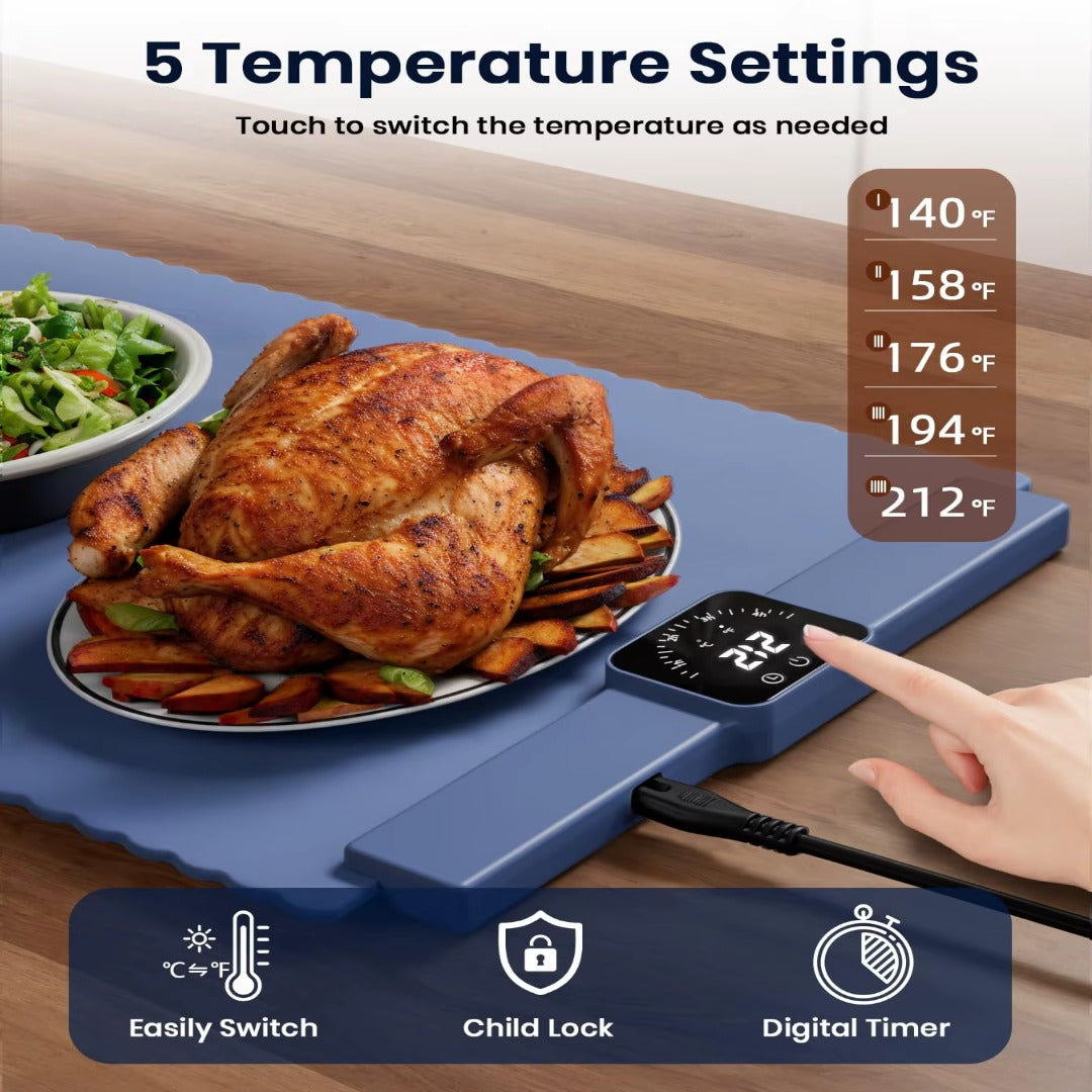 Skanto Skanto | Safe Heat Roll-Up Electric Food Warmer Mat