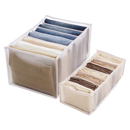 7 Grids Wardrobe Clothes Mesh Divider Organizer | Bowlift