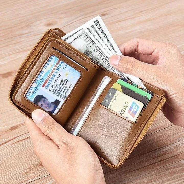 Skanto | RFID Blocking Men's Genuine Leather Wallet