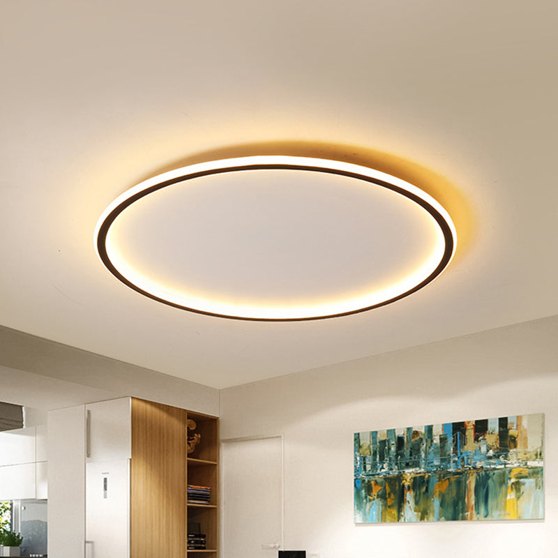 Modern Scandinavian LED Ceiling Light with Remote Control - Dimmable and Energy-Efficient | Karnz