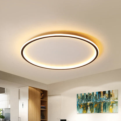 Modern Scandinavian LED Ceiling Light with Remote Control - Dimmable and Energy-Efficient | Karnz