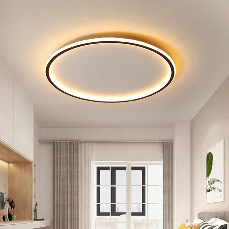 Modern Scandinavian LED Ceiling Light with Remote Control - Dimmable and Energy-Efficient | Karnz