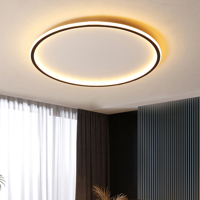 Modern Scandinavian LED Ceiling Light with Remote Control - Dimmable and Energy-Efficient | Karnz