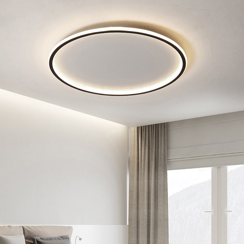 Modern Scandinavian LED Ceiling Light with Remote Control - Dimmable and Energy-Efficient | Karnz