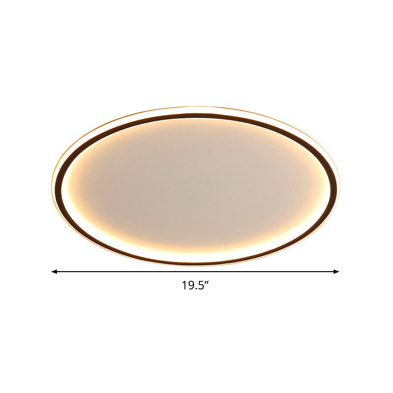 Modern Scandinavian LED Ceiling Light with Remote Control - Dimmable and Energy-Efficient | Karnz