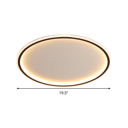 Modern Scandinavian LED Ceiling Light with Remote Control - Dimmable and Energy-Efficient | Karnz