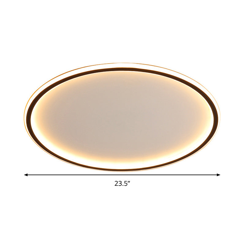 Modern Scandinavian LED Ceiling Light with Remote Control - Dimmable and Energy-Efficient | Karnz