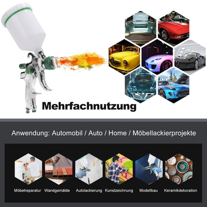 HVLP Spray Gun Set with Stainless Steel Nozzle | Karnz