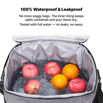 Skanto | 33L Waterproof Cooler Bag | Insulated, Spacious & Ideal for Picnics, Beach Days, Hikes & Outdoor Activities