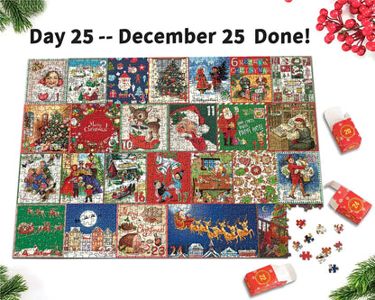 Skanto | Christmas Advent Calendar Puzzle Game 1000 Pieces