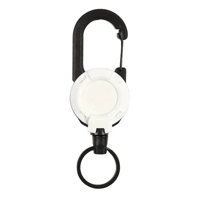 Outdoor Automatic Retractable Steel Wire Luya Anti-theft Tactical Keychain | Skanto