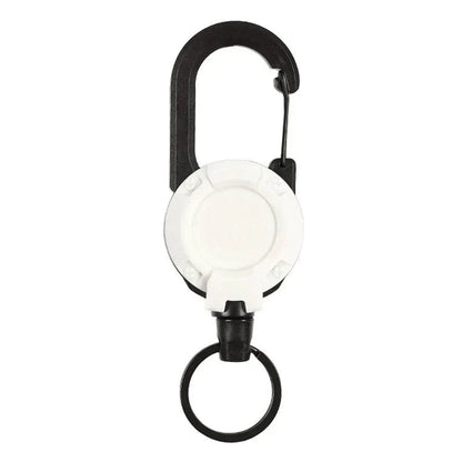 Outdoor Automatic Retractable Steel Wire Luya Anti-theft Tactical Keychain | Skanto